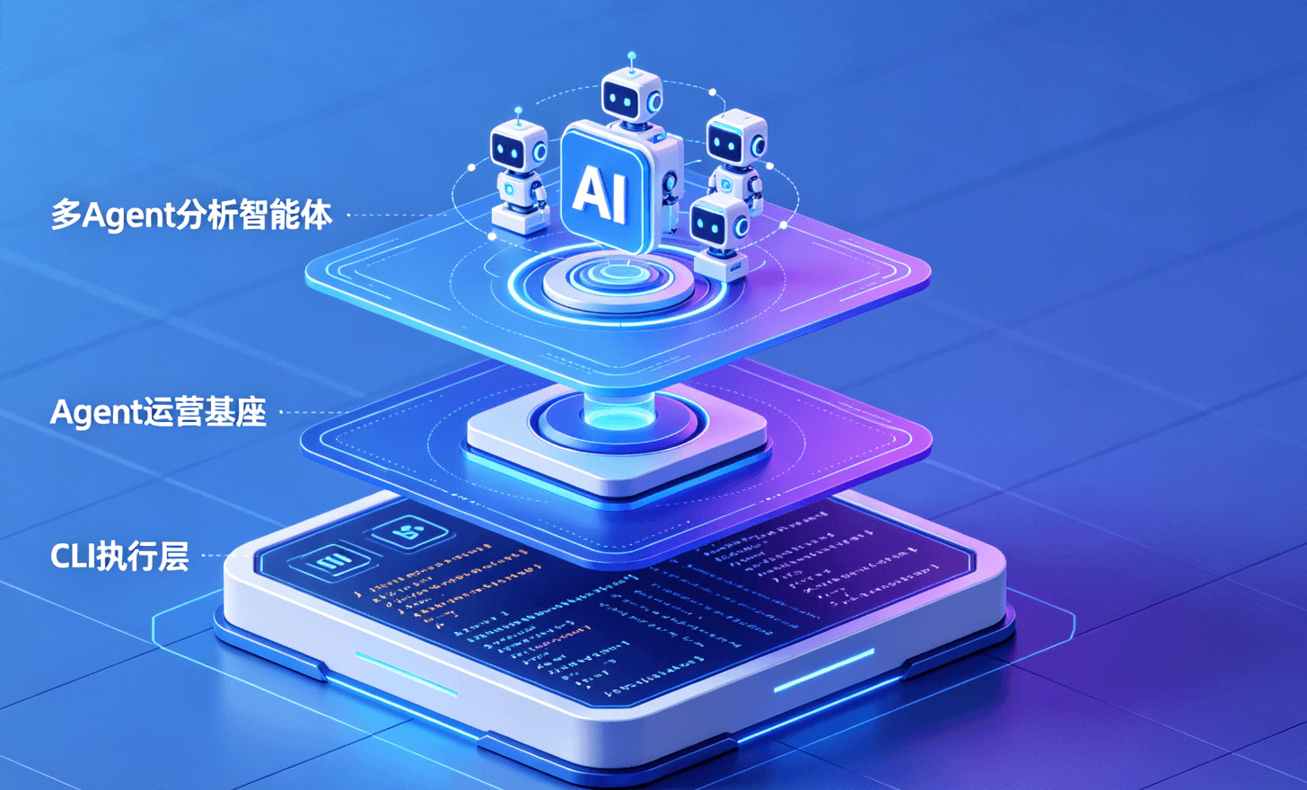 HENGSHI AI Agent System Four-Layer Architecture
