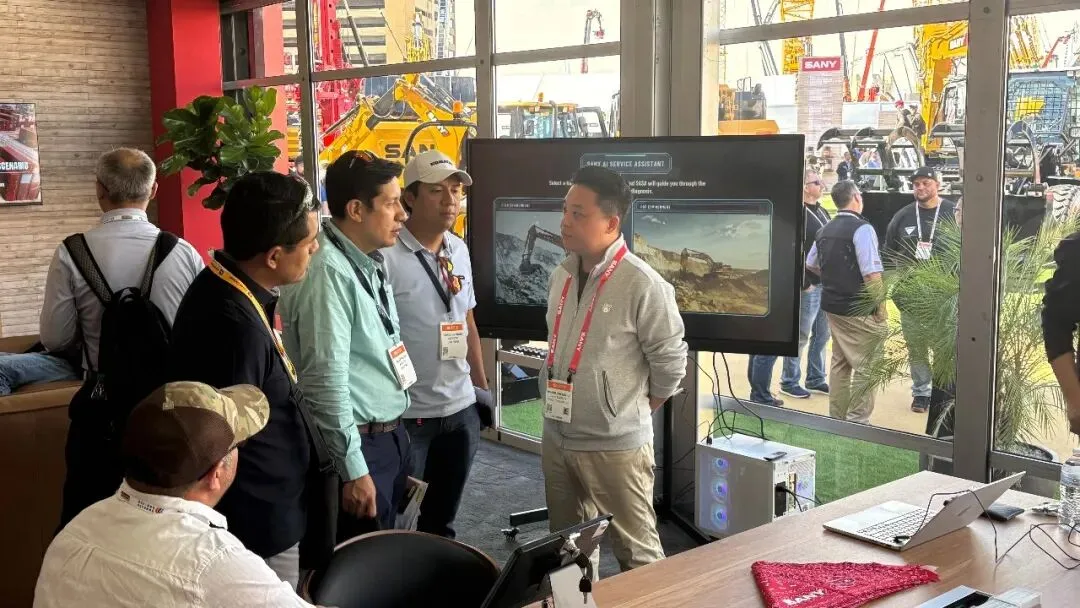 树根科技亮相 CONEXPO-CON/AGG 2026