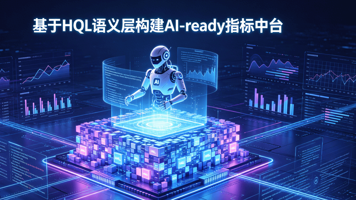 基于HQL语义层构建AI-ready指标中台：统一口径与Agent上下文工程实践