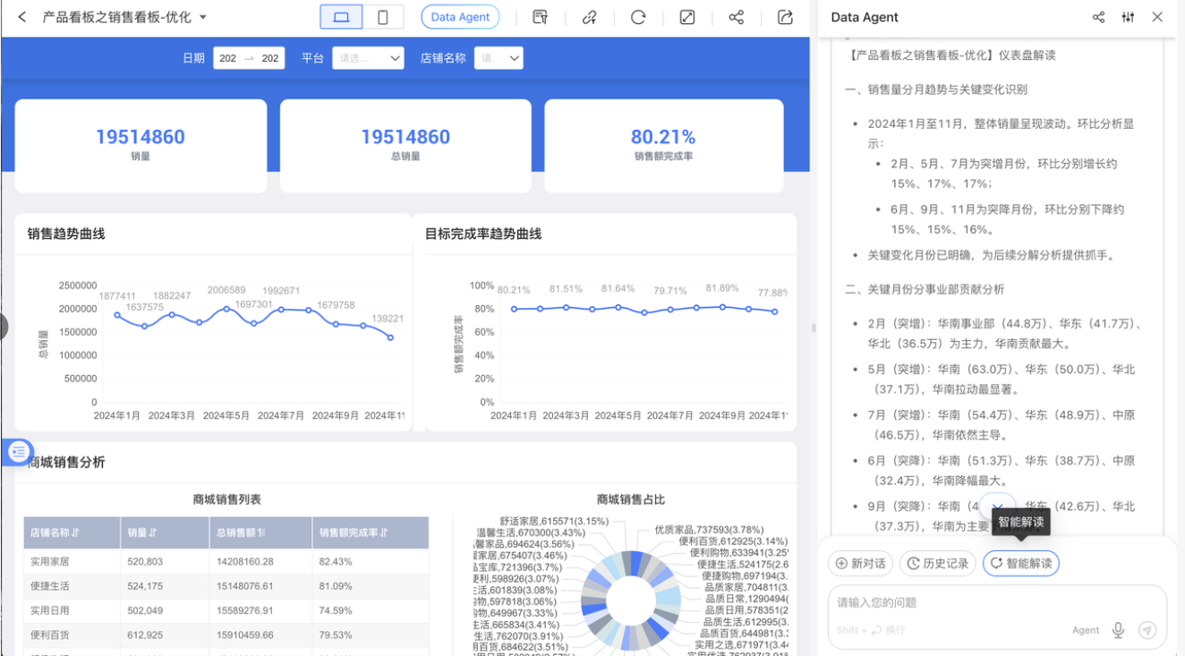 HENGSHI SENSE 6.1 发布,从 ChatBI 到 Agentic Analytics(图3) HENGSHI SENSE 6.1 发布,从 ChatBI 到 Agentic Analytics(图3)